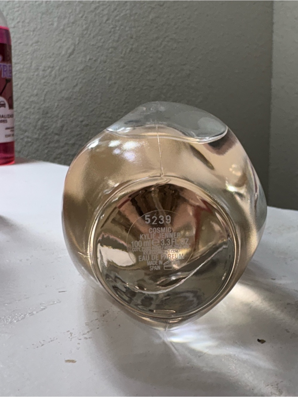 Kylie Cosmetics Women's Perfume Bottle with Metallic Pink Cap - Picture 3 of 3